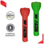 SYSKA T112UL MAXLIT 1W Bright Led Rechargeable Torch (Red & Green)